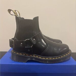 Dr. Martens Wincox Leather Buckle Ankle Boots
